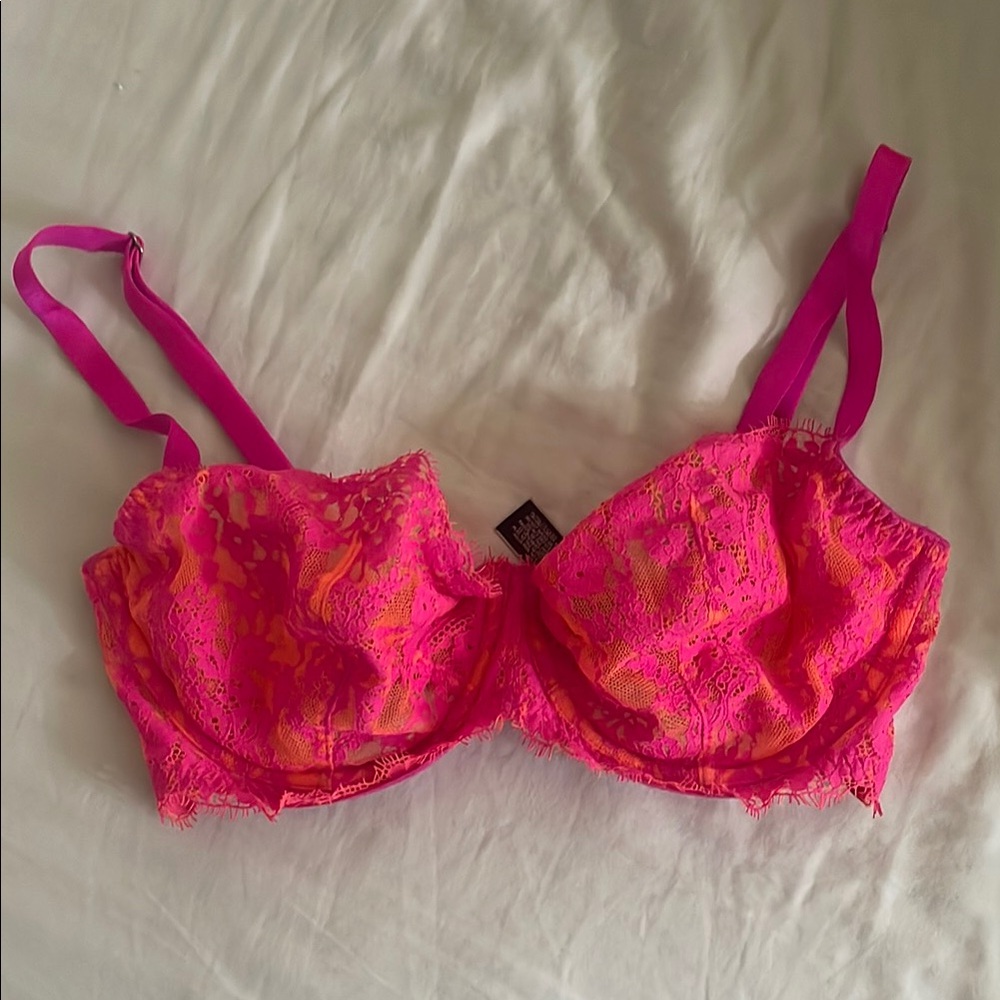 Victoria Secret Pink Lace Bra